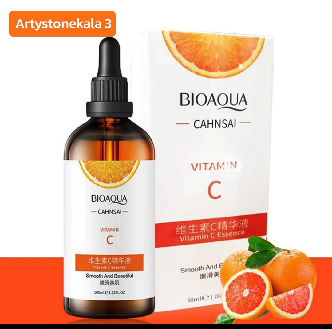 کدA27- سرم پوست بایو آکوا مدل ویتامین C حجم 100 میلی لیتر