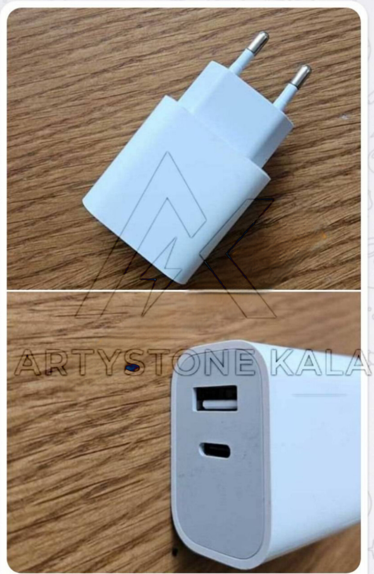 کلگی سری شارژر فست USB + تایپ سی  خروجی PD : فست شارژ 18 وات  خروجی USB : فست شارژ 18 وات 3 آمپر 18 وات ـ کد_411