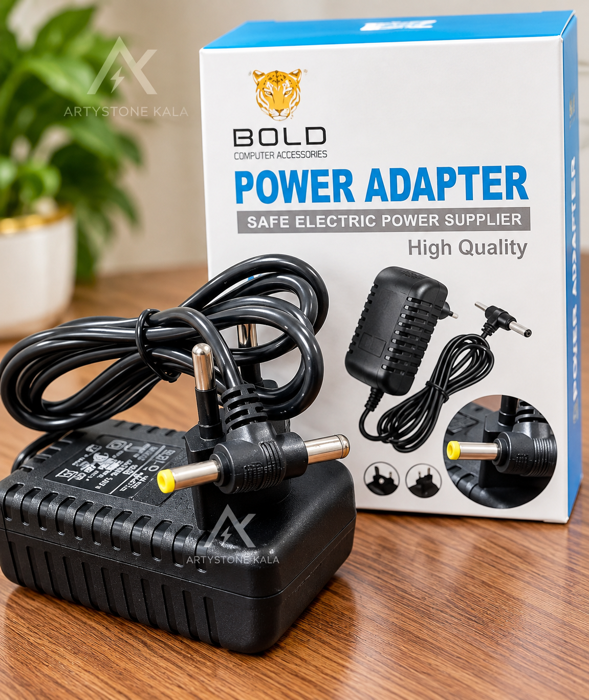 آداپتور مودم دارای 12V و 1A | کمبو دو سرفیش  کد_997
