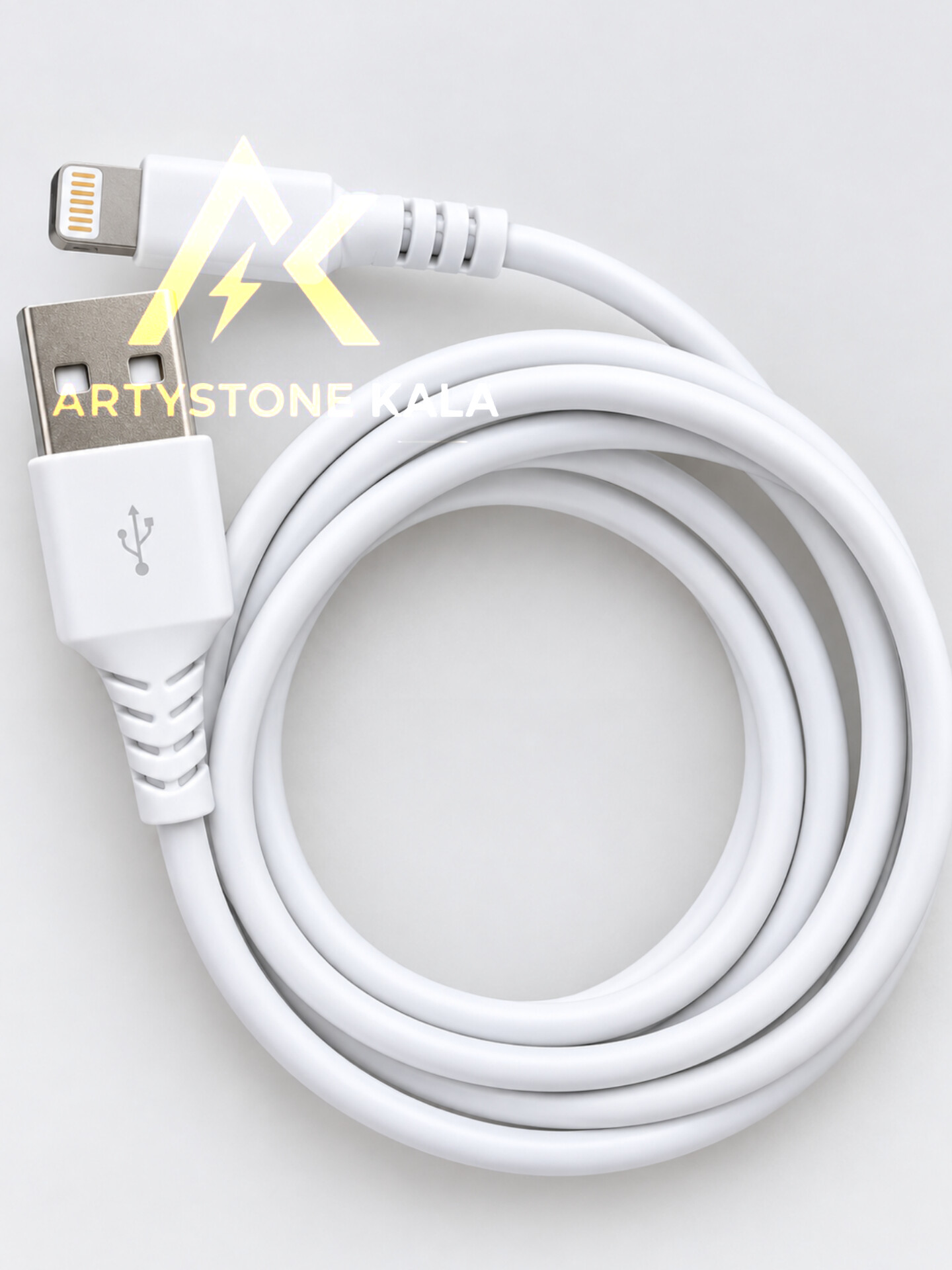 کابل آیفون 7  مناسب آیفون 6 تا آیفون X  قابلیت انتقال دیتا طول 1 متر. کد_412