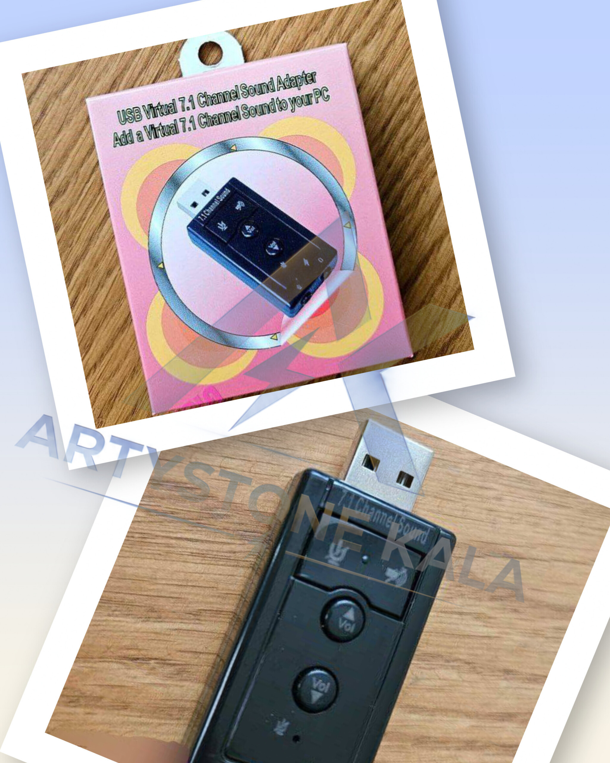 کارت صدا usb ولوم دار  جنس بدنه: پلاستیک رابط  کد_170